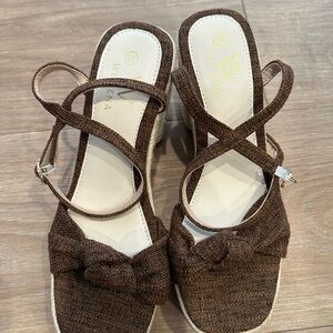 Brown Espadrille Sandals